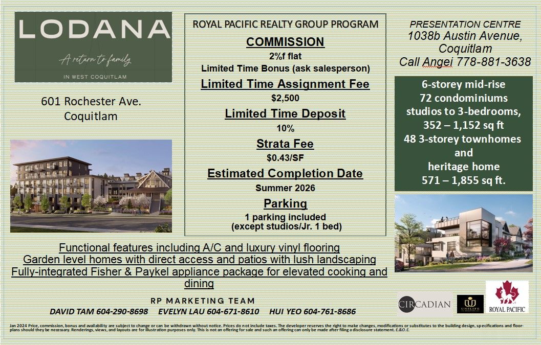 LODANA special release of 1 bedroom
